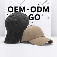 OEM/ODM 6-delige dames- en heren petten op maat verkrijgbaar, van puur katoen, sportstijl, zachte bovenkant, zomer, retro, artistiek, op maat gemaakte baseballpetten