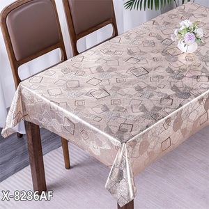 Boen Chất Lượng Cao PVC Khăn Trải Bàn Mô Hình Hình Học Kết Cấu Bóng Cho Đám Cưới Tổ Chức Sự Kiện Tiệc Khách Sạn Nhà Hàng - Product Image 3