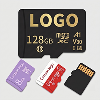 Carte mémoire MicroSDXC 128 Go Classe 10 U3 V30 fiable haute capacité MicroSD 4K pour drone, caméra d'action, personnalisation OEM
