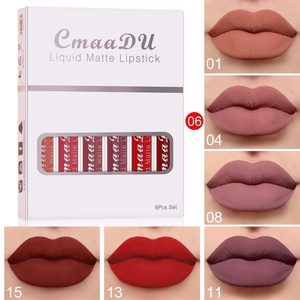 Etiqueta privada 18 colores Lápiz labial mate Maquillaje Impermeable Duradero Lápiz labial vegano Cosméticos de maquillaje - Product Image 4