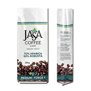 Pochette à gousset latérale en papier d'aluminium inodore, sac d'emballage de café imprimé personnalisé de 1kg - Product Image 3