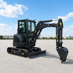 จัดส่งฟรี รถขุดขนาดเล็ก 2.5 ตัน เครื่องยนต์ Kubota มาตรฐาน EPA Euro 5 รถขุดตีนตะขาบ สำหรับใช้งานในฟาร์มและบ้าน รถขุดขนาดเล็กจากจีน - Product Image 3