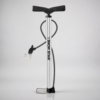 Pompe à vélo sur pied de qualité supérieure avec poignée en T, gonfleur d'air haute pression pour pneus de vélo de route et de montagne
