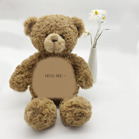Fabricant de mini jouets en peluche d'ours de dessin animé drôle en vrac fabriqués sur mesure Jouet de sommeil pour bébé de couleur personnalisée Clapping Plush Safety