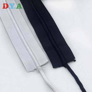 شريط مطاطي محبوك من البوليستر قابل للتعديل بعرض 40 مم صديق للبيئة مع حبل للملابس والسراويل والإكسسوارات - Product Image 5