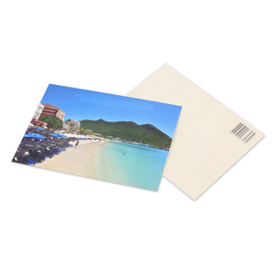 Vente en gros de cartes postales personnalisées double face avec slogan, cartes postales holographiques pour cadeau - Product Image 2