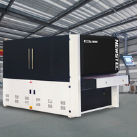 Machine de polissage et d'ébavurage de tôles métalliques NEWSTEC de 630 mm à 1600 mm de largeur avec roulement pour surfaces en acier inoxydable, cuivre et laiton