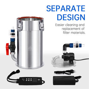 Filtro Externo WEEKAQUA 15L Silencioso para Aquário com Algodão Filtrante, Bomba de Água e Tubulação para Aquário - Product Image 6