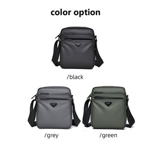 <span class=keywords><strong>Borsa</strong></span> a <span class=keywords><strong>Tracolla</strong></span> Leggera in Poliestere Impermeabile, Multicomparto, Resistente, alla Moda, Casual da Uomo per Affari - Product Image 4