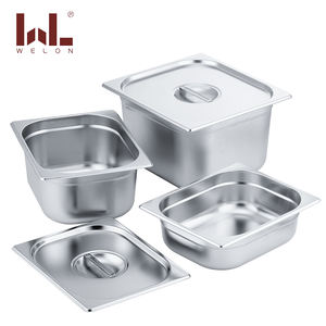 Vendita calda in stile europeo 201 in acciaio inox vassoio GN 1/1 gastronomico e Pan per alimenti per Hotel e ristoranti cucina Business - Product Image 5