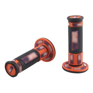 Poignées de guidon de moto universelles PRO PRO TAPER Style, en silicone coloré, avec grip souple, décoratives, pour accélérations - Product Image 3