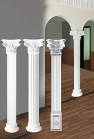 Colonnes de construction intérieures et extérieures de style moderne, élégantes piliers creux pour la maison, modèles pour application en hall