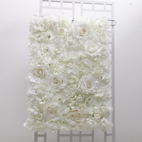 Panneaux de fleurs artificielles en soie personnalisés, fleurs artificielles pour mariage, panneaux de roses pour la décoration de mariage