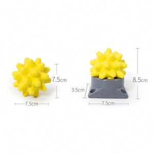 New Portable Silicone Acupressure Ball Base for Hand Leg Body Muscle Relaxation-Fascia Rumble <b>Roller</b> Hedgehog Ball (Durable - Product Image 5
