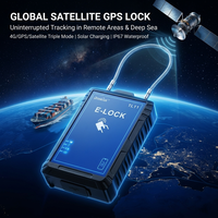 Serrure intelligente numérique 2G 4G & RFID NFC GPS avec télécommande pour le contrôle de la sécurité des marchandises en transit