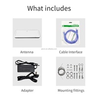 Lecteur d'étiquettes RFID antivol pour magasin de vêtements, longue portée UHF 860-960 MHz, autocollants RFID, antenne pour la prévention des pertes en magasin