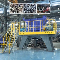 Mesin Penghancur Mobil Kapasitas Tinggi untuk Pemulihan Profil Logam Campuran Cangkang Mesin dari Paduan Aluminium Bekas