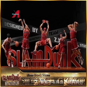 Ensemble de figurines en PVC Slam Dunk Anime Sakuragi Hanamichi Rukawa Kaede Mitsui Hisashi Akagi Takenori Miyagi Ryota modèle à collectionner - Product Image 3