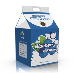 คอนโดแมวทรงตึกทันสมัย พร้อมที่นอนแมวสองด้าน พื้นที่กว้าง ระบายอากาศได้ดี สำหรับใช้ภายในบ้าน - Product Image 5