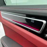 Lámpara LED de Ambiente para Porsche Cayenne 2018-2023, Iluminación Interior para Automóvil, Accesorios para Automóvil, Cubierta Luminosa