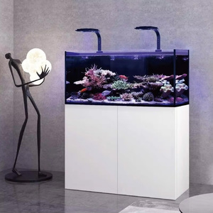 Nieuwe moderne luxe zeewateraquariumset, stille WiFi slimme besturing, geïntegreerde voedingsbox in kaststijl, anti-corrosie frame, vis. - Product Image 3