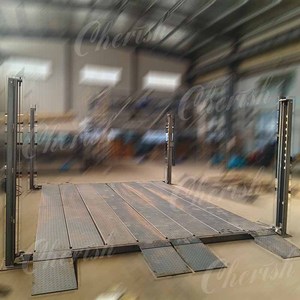 Sistema de Estacionamiento Hidráulico de 4 Postes de Acero de Alta Resistencia Cherish, Apilador de Vehículos Personalizado, Elevador Automático con Capacidad de 3700 kg, Certificado CE - Product Image 2