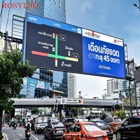 Layar Papan Iklan Digital Elektronik Luar Ruangan USA, Panel Billboard LED, Tampilan EMC Sign P2.5 P3 P4 P5 P6 P10