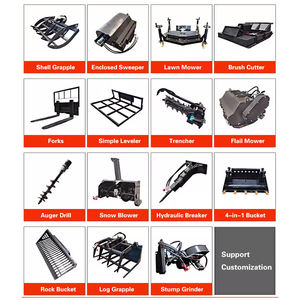 Skid Steer <span class=keywords><strong>Loader</strong></span> dengan Track, Suku Cadang Skid Steer <span class=keywords><strong>Loader</strong></span> Track, Skid Steer <span class=keywords><strong>Loader</strong></span> Tertutup Anti Ledakan untuk Operasi Pertambangan - Product Image 5