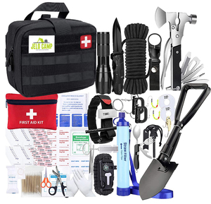 Trousse de premiers soins professionnelle 136 en 1 et kit de survie d'urgence pour la chasse en pleine nature - Product Image 1