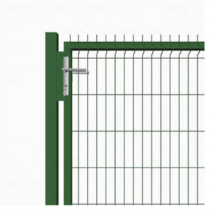 Metal Garden <strong>Gate</strong> Single <strong>Gate</strong> Yard <strong>Gate</strong> with Lock Door, Key and Handle - Product Image 5
