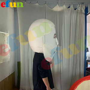 Efun MOQ 1 pezzo personalizzato zio barba mascotte Costume adulto cartone animato a piedi grasso zio personaggio Costume per la vendita - Product Image 5