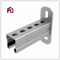 Supports de galerie pour tuyaux en acier industriels, perforés, résistants aux tremblements de terre, galvanisés à chaud, pour chemins de câbles, personnalisables, fournis par usine OEM