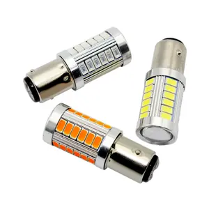 BA15S 1156 LED Lights Bulbs 2835-SMD, White/Red/Amber Yellow