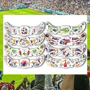 Tatuajes Temporales de la Copa Mundial de Fútbol 2026 en América del Norte - Pegatinas No Tóxicas para Niños y Adultos para la Cara y el Cuerpo, Ideales para Reuniones de Aficionados - Product Image 5
