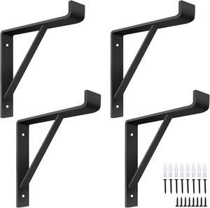 22.5x4x23.5 cm tam giác màu đen kim loại thép nổi Kệ khung bền giàn giáo Hội Đồng Quản trị kệ - Product Image 4