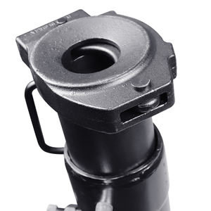 Attelage de remorque col de cygne robuste 30000 LBS (30K) avec goupille de charge, boule de 2-5/16 pouces et adaptateur de remorque réglable en hauteur de 13 pouces - Product Image 2