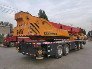 Buen estado usado SANY 50 ton Camión grúa precio barato para la venta maquinaria de construcción grúa camión - Product Image 4