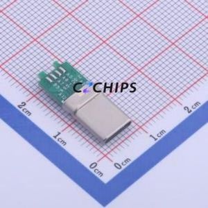 U261-2422N-4B0363 USB Connector Connector ( Connector Type: Type-C )( Gender: Male )( Number of Contacts: 24P ) - Product Image 1