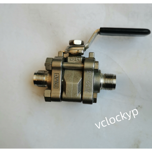 Válvula de Bola de Acero Inoxidable Swagelok de 3 Piezas, Serie 60, Tubo, SS-62TS6, Usada - Product Image 1