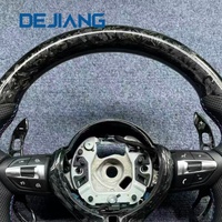 Volant de voiture en cuir et fibre de carbone forgée de haute qualité, prêt à l'emploi, pour BMW M3 M4 M5 M6 F15 F20 F22 F25 F31 F30 F12 F16