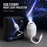Projecteur Lampe Nuit Étoilée Galaxie LED Tactile à Lentille Réglable – Cadeau Idéal pour l'Aide au Sommeil (Vente en Gros)
