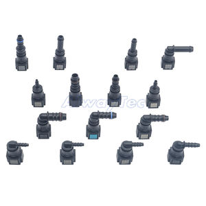 Connecteur rapide de pompe à carburant SAE 1/4'' 6,3 mm, tuyau de carburant <span class=keywords><strong>automobile</strong></span>, injecteur, joint de traitement des gaz d'échappement - Product Image 2