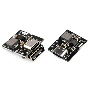 5 В, 2 А, повышающий преобразователь, модуль питания, литиевая батарея, плата для защиты от зарядки, светодиодный дисплей Type-C USB для DIY Charge - Product Image 1