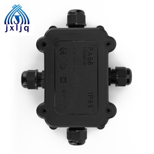 Ngoài trời ổ cắm và đầu vào Mini nhựa Cáp di động thiết bị đầu cuối IP68 4 cách không thấm nước Hộp nối - Product Image 1