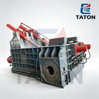 Presse à balles horizontale hydraulique personnalisée OEM pour le recyclage des déchets métalliques, des coques de voitures et de l'aluminium, certifiée CE