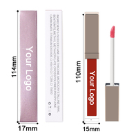 Rouge à lèvres liquide mat longue tenue pas cher, sans cruauté, personnalisable avec votre propre logo (marque privée)