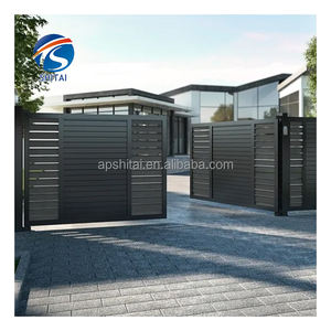 Porte en aluminium, sécurité, clôture en aluminium commerciale, <span class=keywords><strong>portail</strong></span>, nouveau style de conception de <span class=keywords><strong>portail</strong></span> pour maison, cour privée, aluminium - Product Image 1