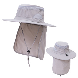 Cappello a secchiello <span class=keywords><strong>Ide</strong></span> Brim con protezione UV UPF 50+, traspirante, con protezione per il collo, per pesca, caccia, attività all'aperto, unisex, disponibile in magazzino. - Product Image 6