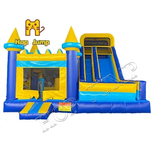 बड़ा विशाल inflatable उछाल वाले महल पानी स्लाइड वाणिज्यिक गीला सूखी कूद महल जम्पर बाउंसर बच्चों को वयस्कों के लिए