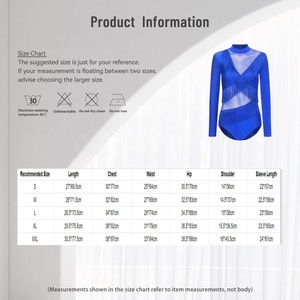 Traje de baile lírico para mujer, mono de baile latino, leotardo con flecos y patchwork, trajes de baile para actuaciones en escenario - Product Image 6